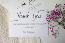 Thank You Card - Dark Green