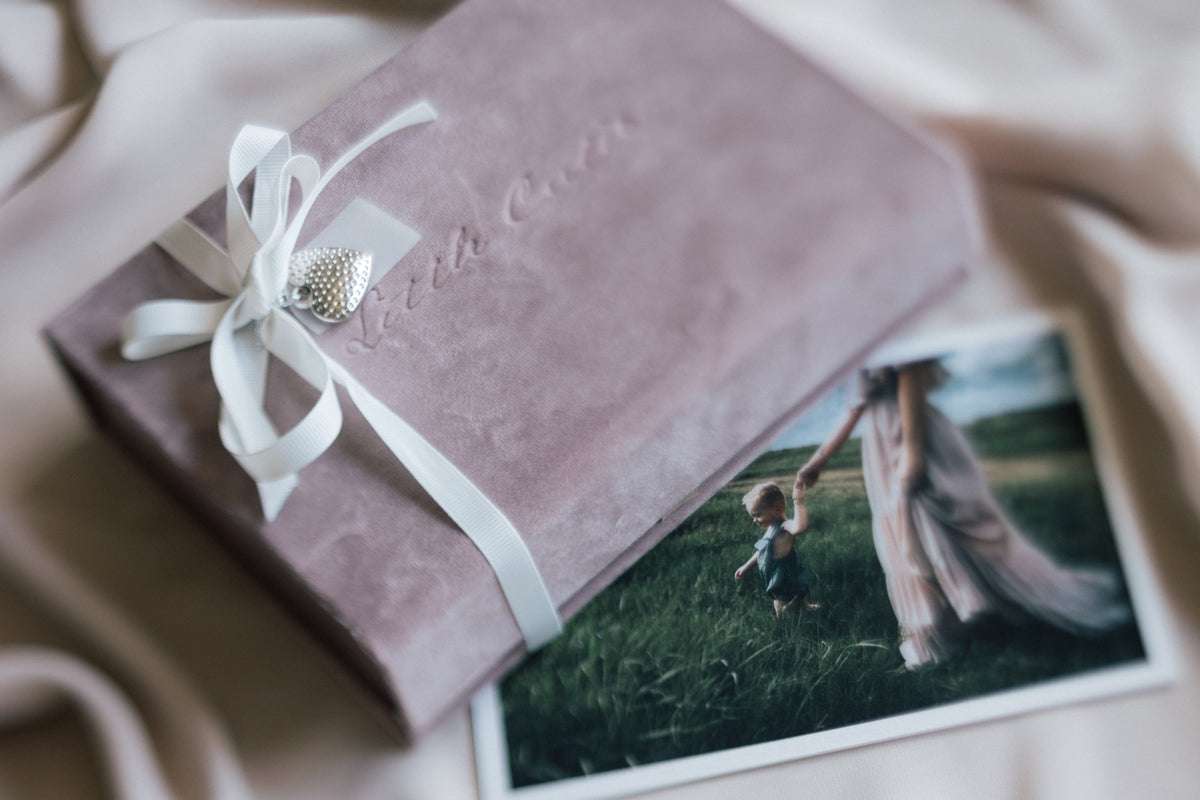 Clamshell Print Box + PREDESIGNED STAMP – QT Albums Europe